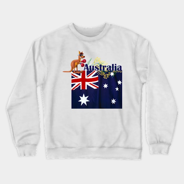 Australia Day Crewneck Sweatshirt by ellenaJ